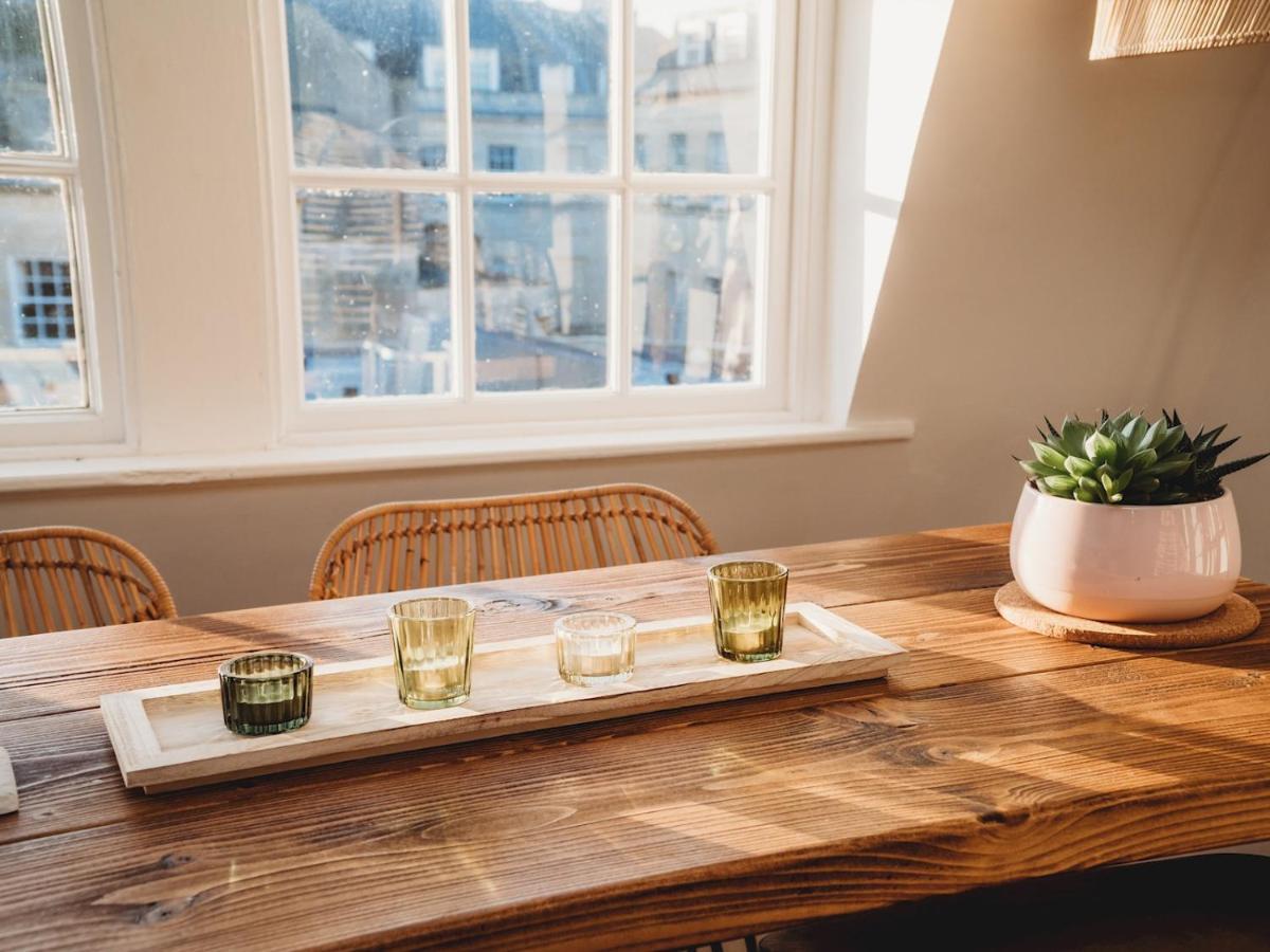 Pass The Keys Stylish 2 Bed Eco Flat In The Heart Of Bath Lägenhet Exteriör bild